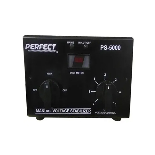 Perfect Ps-5000 Manual Voltage Stabilizer - Design: Compact