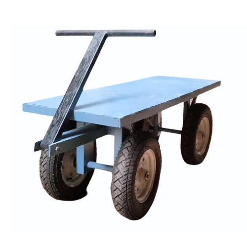 Mild Steel Material Handling Trolley - Production Capacity: 200 Kg