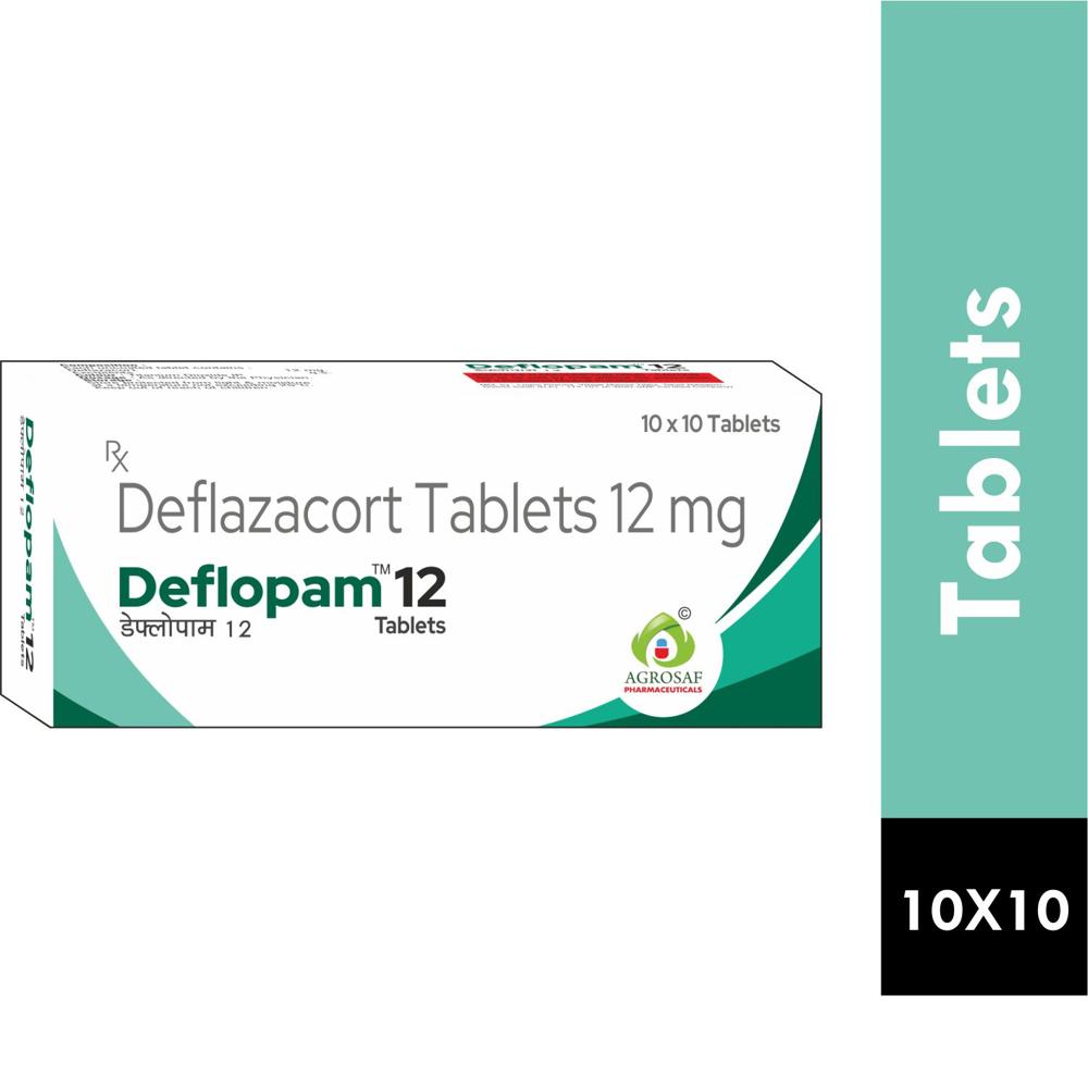 DEFLOPAM 12 TABLET - DEFLAZACORT 12MG