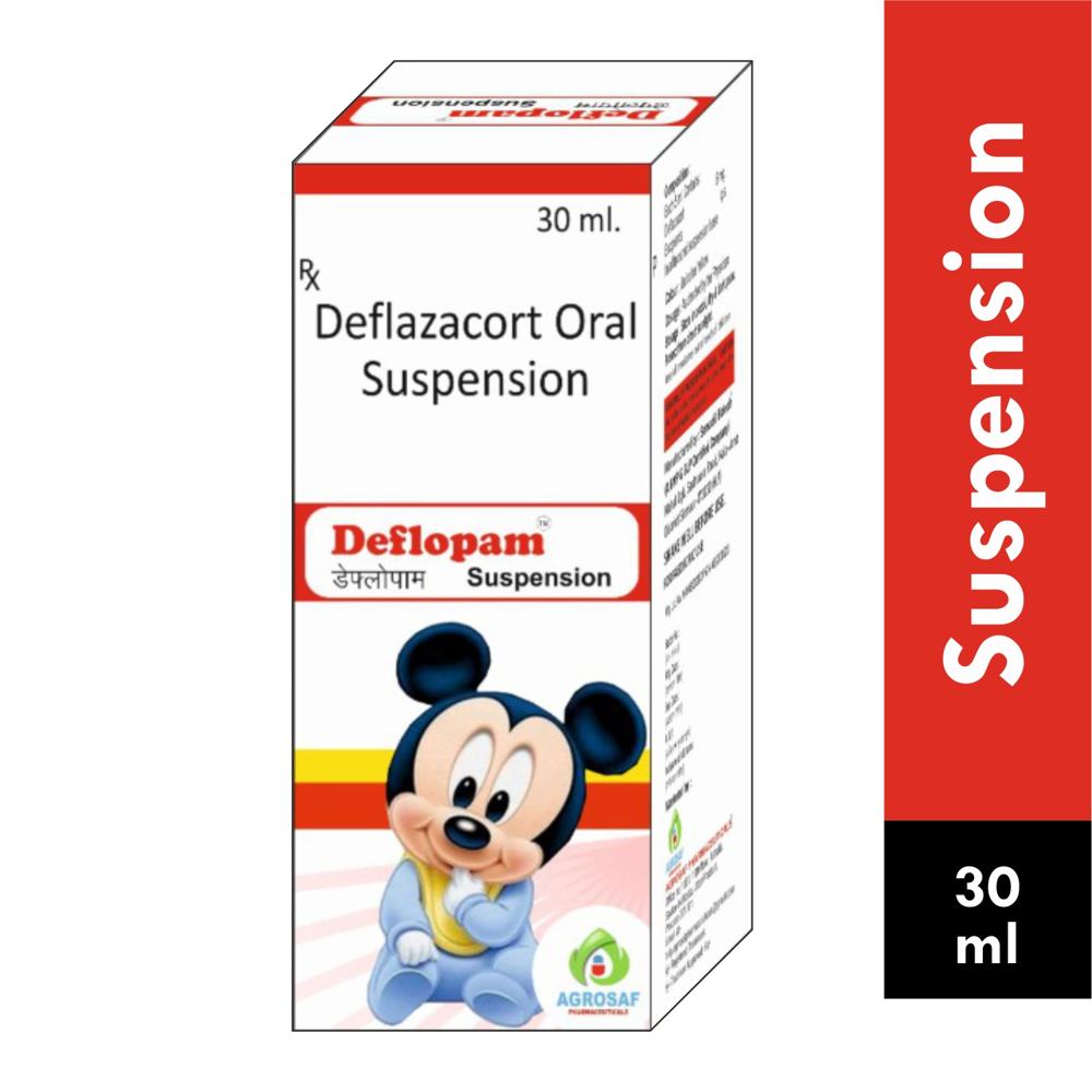 DEFLOPAM SUSPENSION - DEFLAZACORT 6MG SUSPENSION
