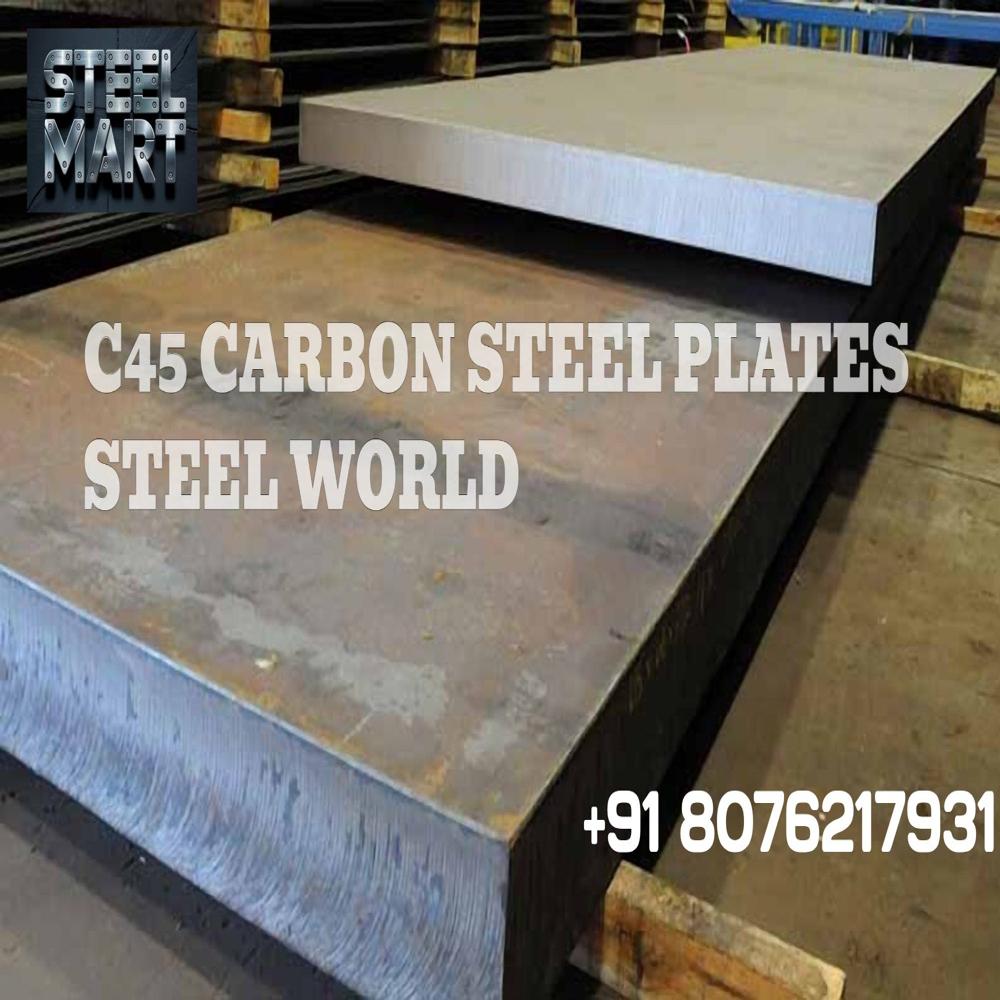 C45 Carbon Steel Plates - Color: Silver