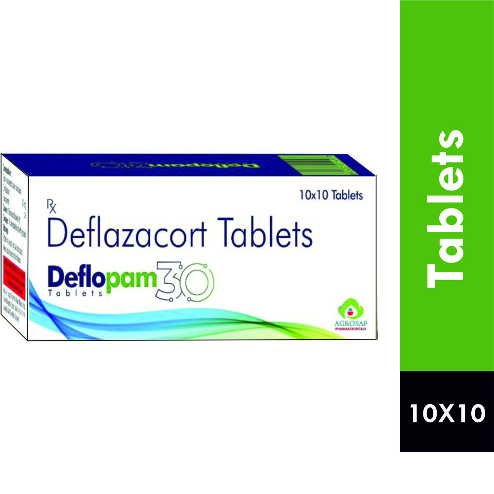 DEFLOPAM-30 TABLET - DEFLOZACORT 30MG TABLET