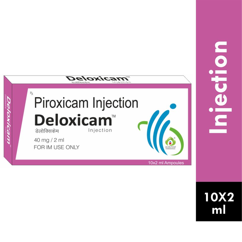 DELOXICAM 2ML INJECTION - Piroxicam 20mg/ml