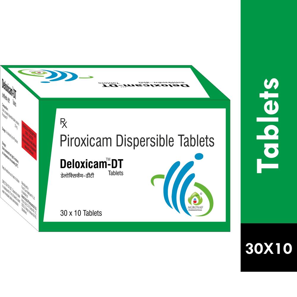 DELOXICAM DT TABLET - Piroxicam 20mg (DT)