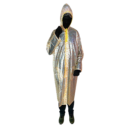 R-52 Rain Coat - High Quality Plastic, Modern Stylish Design with Chic Printed Pattern | Ideal for Women's Casual Outings and Travel