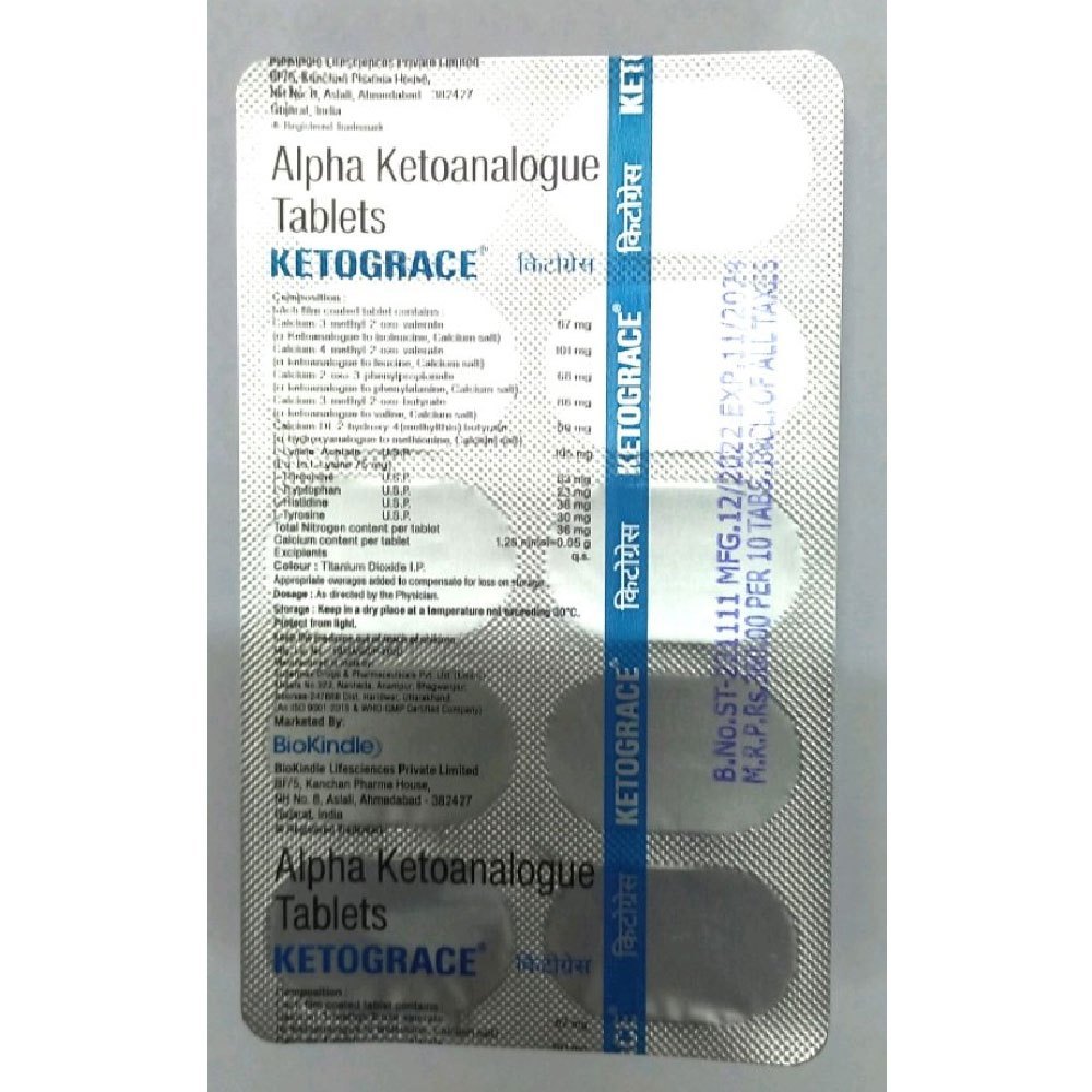 Ketograce  Alpha Ketoanalogue Tablet