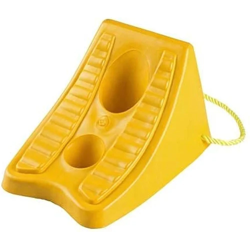 Plastic Wheel Stopper - Color: Yellow