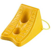 Plastic Wheel Stopper - Color: Yellow
