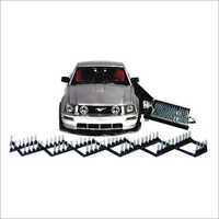 Tyre Killer Spike Barrier - Color: Silver