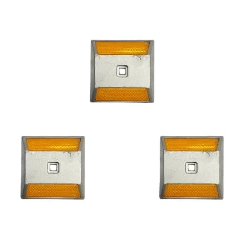 Aluminium Road Stud - Color: Yellow