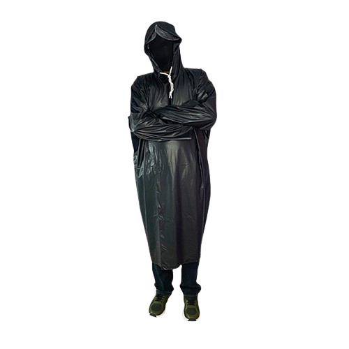 Pc-04 Rain Coat - Color: Black