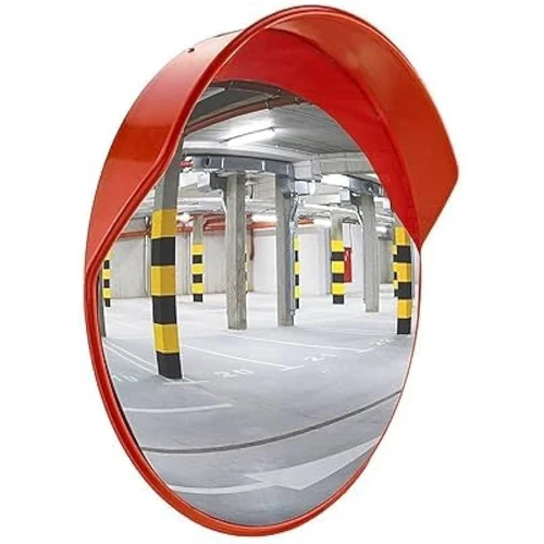 32 Inch 80 Cm Convex Mirror - Color: Orange