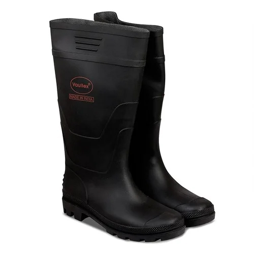 Vaultex Safety Gumboots - Color: Black