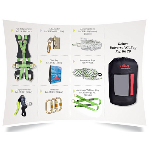 Maintenance And Window Cleaning Kit - Color: Black