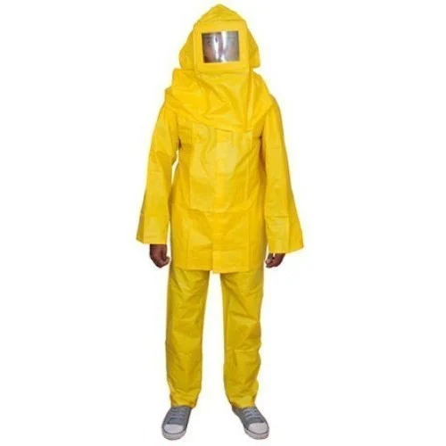 Pvc Chemical Suit - Color: Yellow