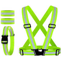 Reflective Vest Adjustable Safety Belt