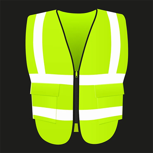 Traffic Safety Vest - Color: Green