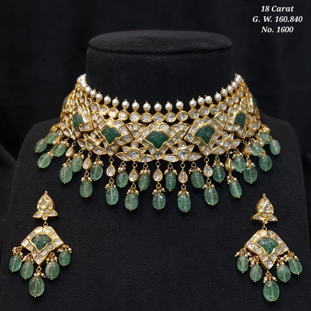 Fusion Line with Uncut Diamond Polki
