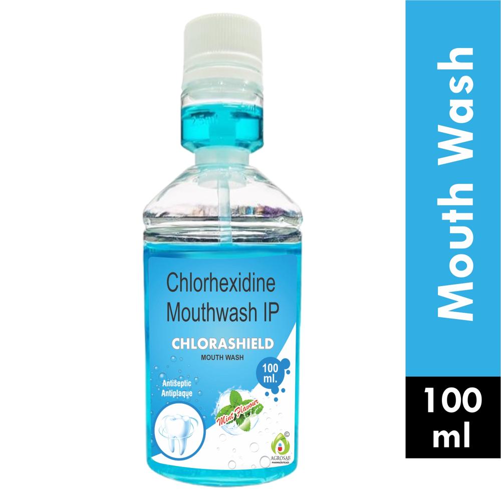 CHLORASHIELD MOUTH WASH - CHLORHEXIDINE GLUCONATE (0.2% W/V) MOUTH WASH