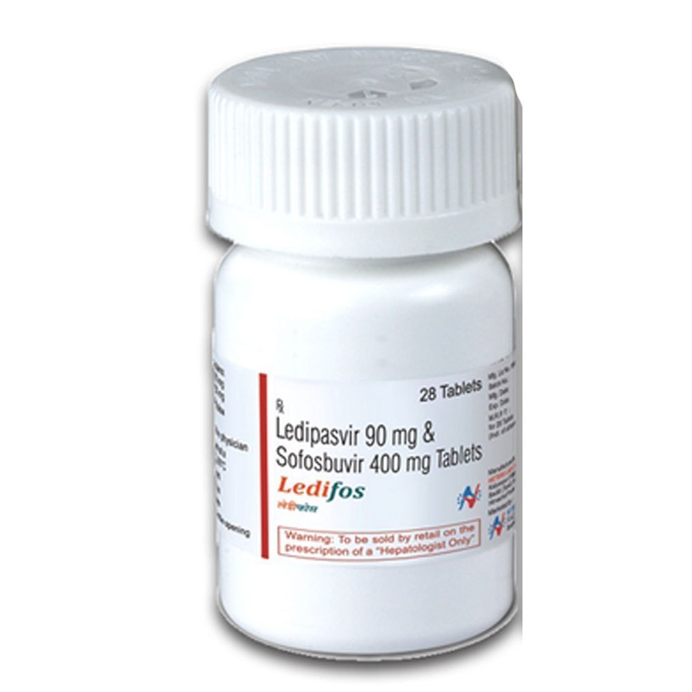 Ledifos Ledipasvir & Sofosbuvir Tablet - Origin: India