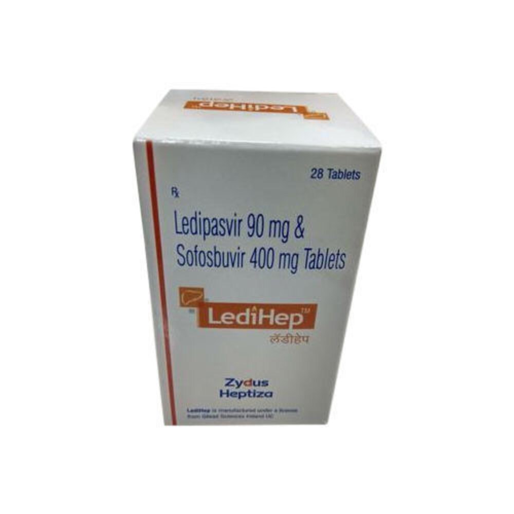 Ledihep Ledipasvir 90mg & sofosbuvir 400mg