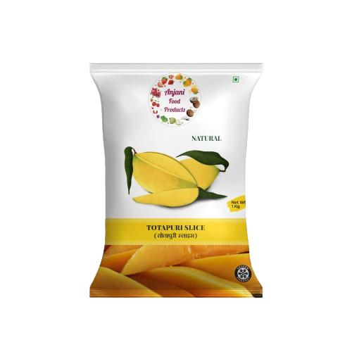 Frozen Totapuri Mango Slice - Color: Yellow