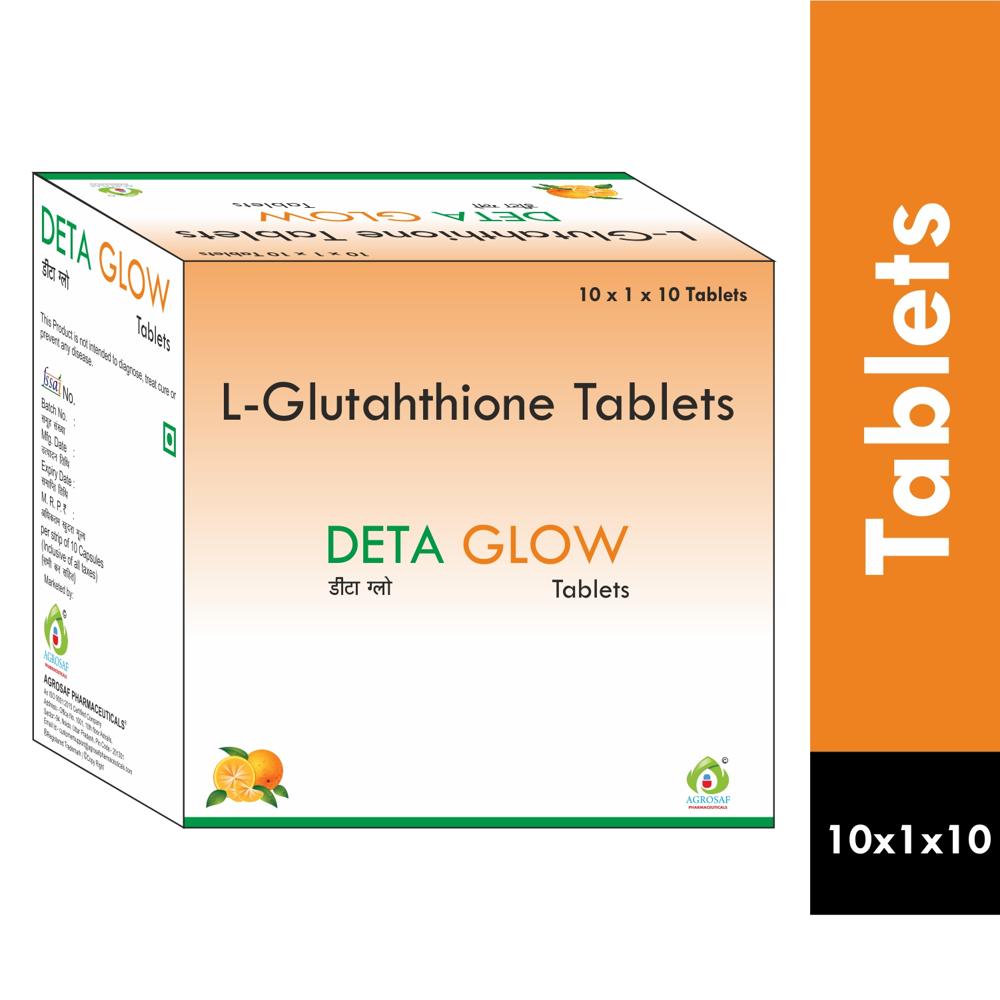 DETA GLOW TABLET - L-Glutathione 500MG TABLET