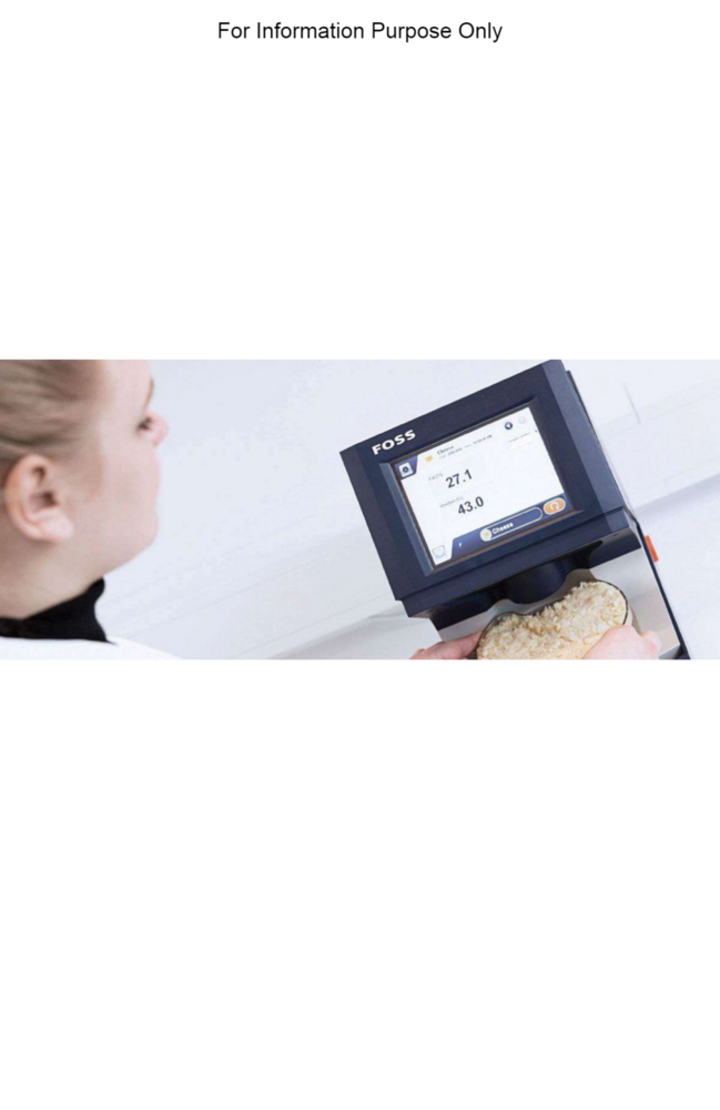 FossAnalytics ProFoss TM 2 Fresh Cheese Strained Yoghurt Analyzer