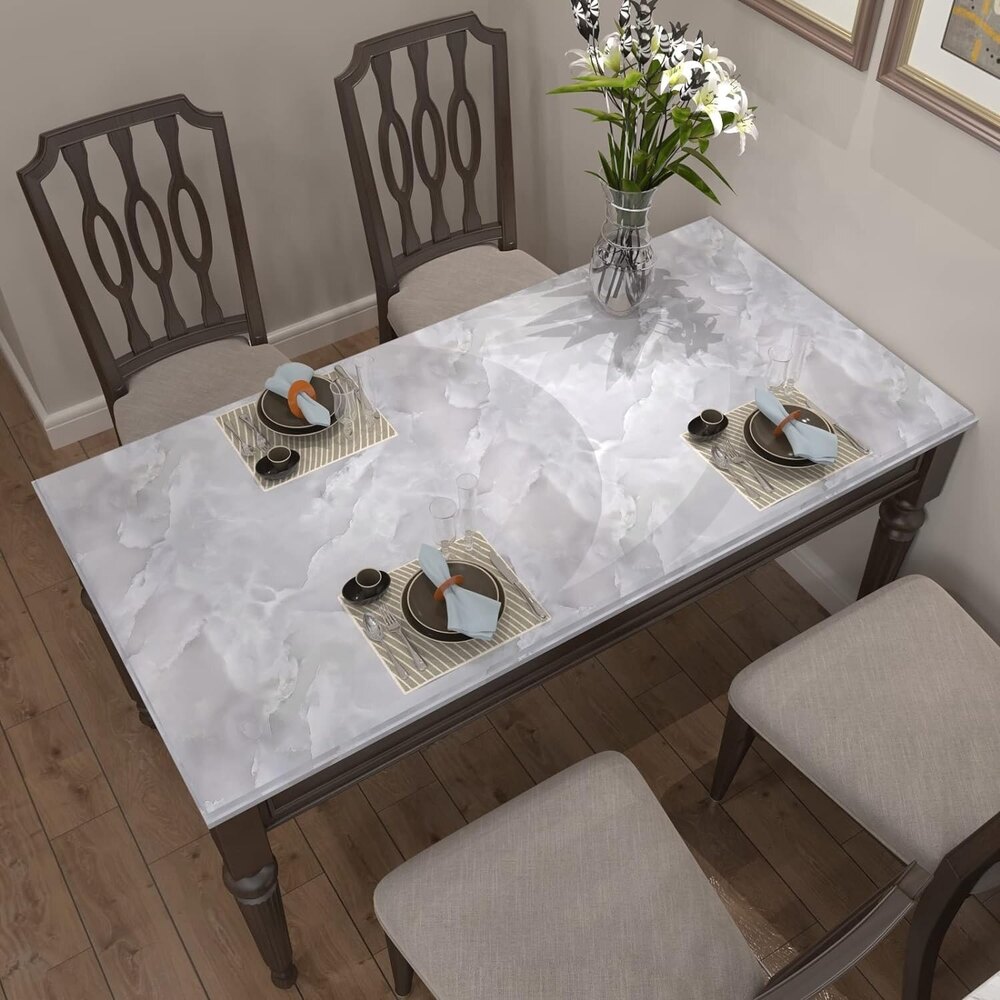 Waterproof Grey Marble Self Adhesive Wallpaper