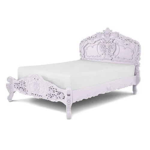 White Marble Bed