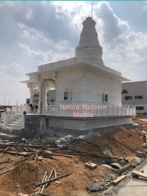 Marble Temple For Garden - Color: White