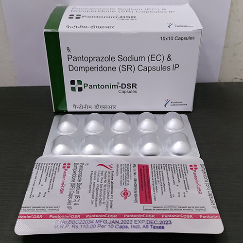 Pantaprazole 40mg Domperidome 30mg Sr Capsule