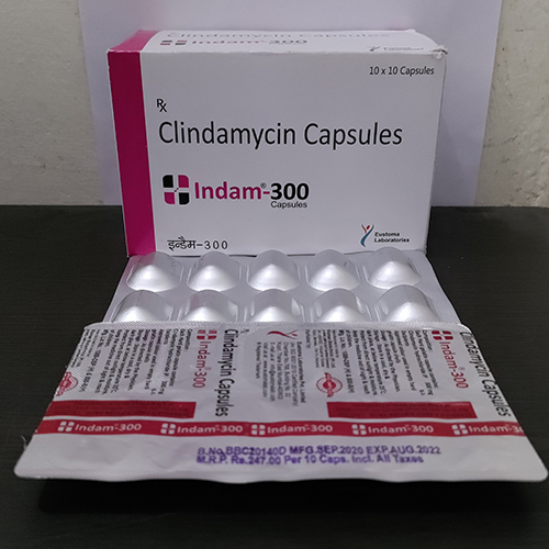 Indam-300 Capsule ( Clindamycin 300mg Capsule)