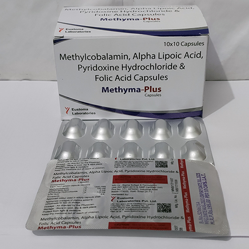 Methyma-plus Capsule (Methylcobalamin 1500mcg,alpha Lipoic Acid 100mg, Pyridoxin