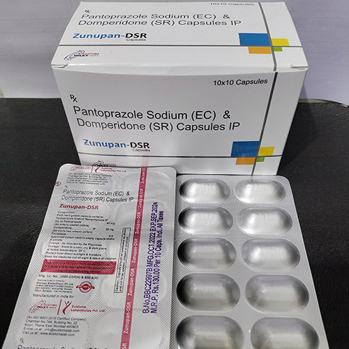 Zunupan Dsr Capsule (Pantoprazole Dsr 30mg,40mg Capsule)