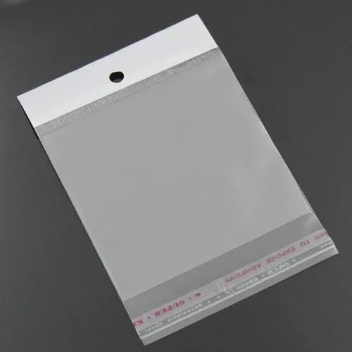 Resealable BOPP Pouches - Durable Plastic, Sizes 6x8 to 16x20 Inches, Transparent Design, Water Resistant, Resealable for Multiple Uses