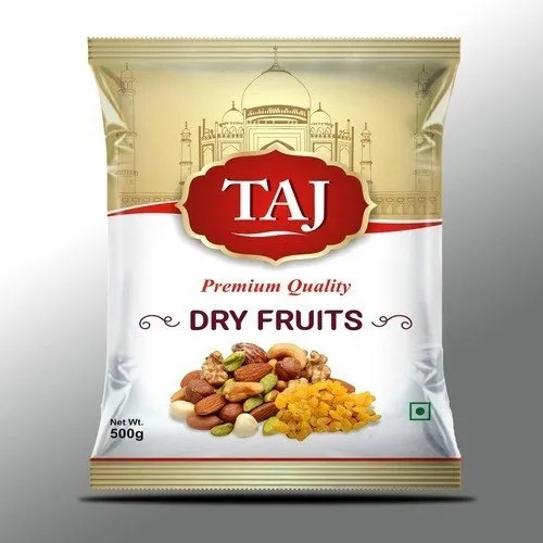 Dry Fruits Packaging Pouch - Color: Any Color