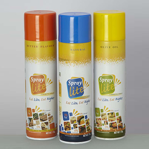 Aerosol Oil Spray Cans - Color: Multicolor