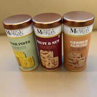 Round Food Tin Container