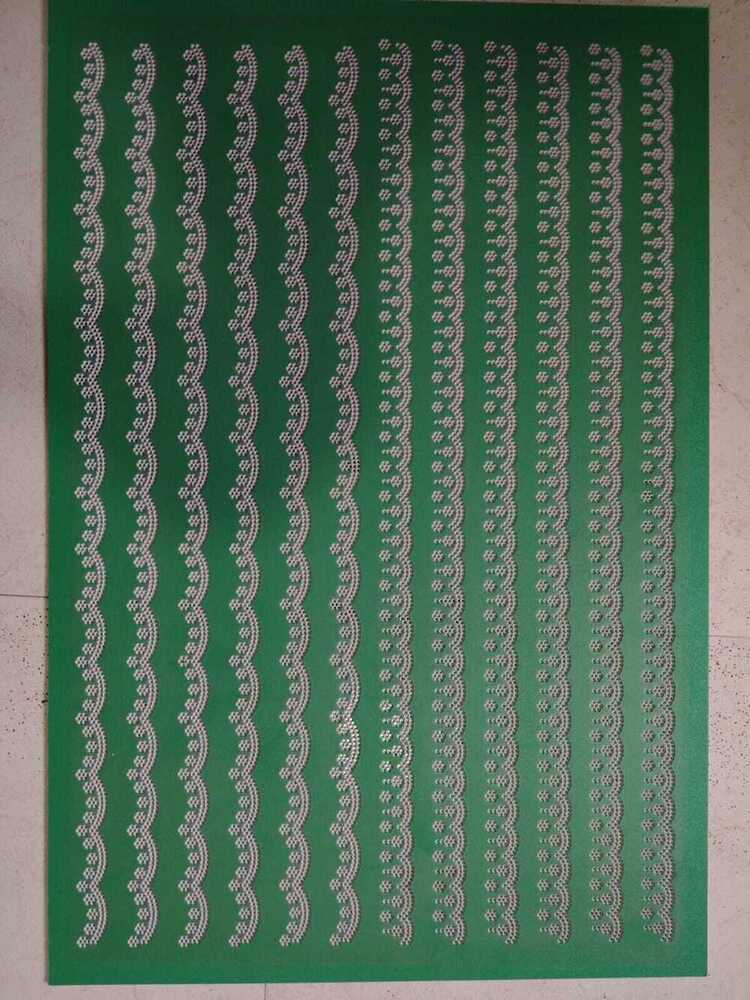 Jarkan Dye Cutting Designer Sheet - Color: Green
