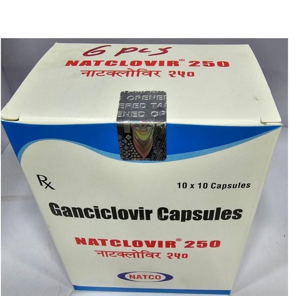 Natclovir  Ganciclovir  Capsule 250 MG 