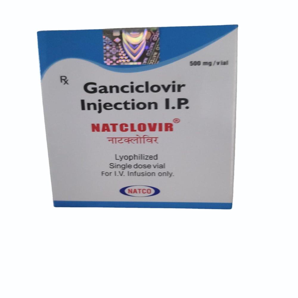 Natclovir Ganciclovir Injection 500 MG