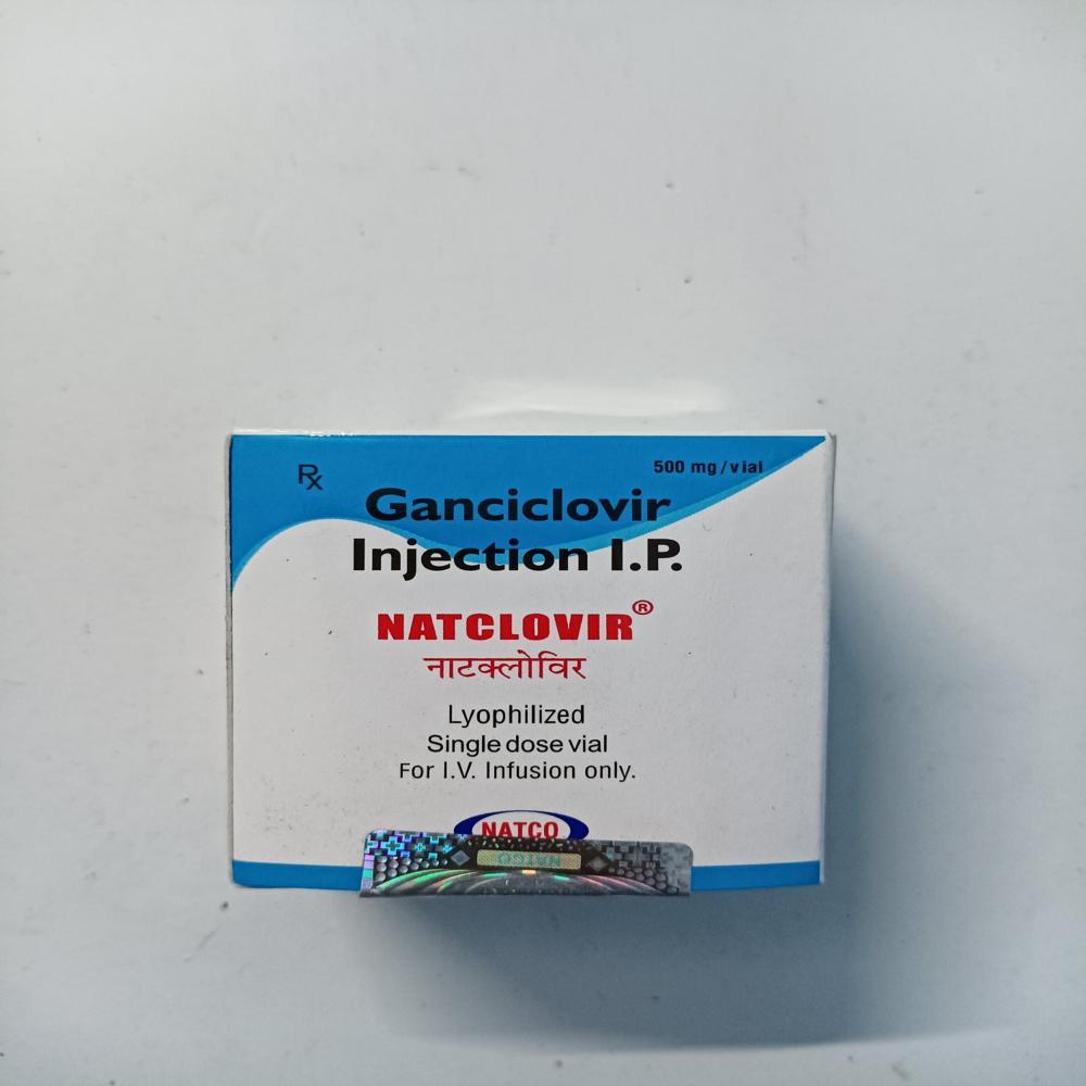 Natclovir Ganciclovir Injection 500 MG