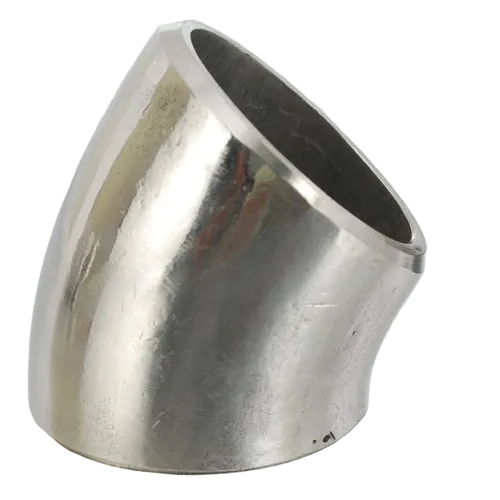 Stainless Steel Butt Weld Elbow - Color: Silver