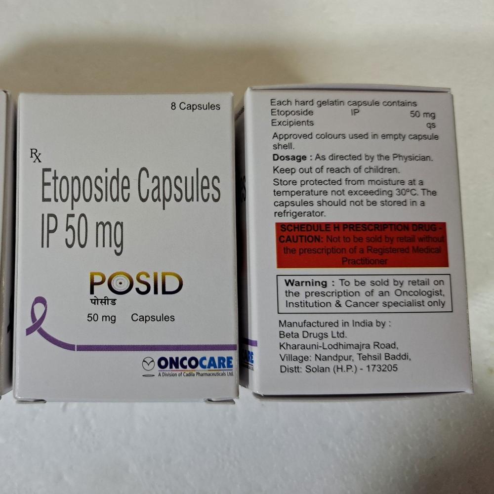 Posid Etoposide Capsule 50 mg 