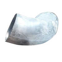 Stainless Steel Buttweld Elbow - Color: Silver