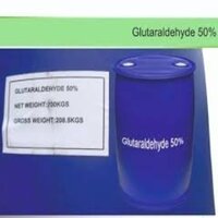Glutaraldehyde 50% / Glyoxlic Acid 50% - Raw Material: Colorless