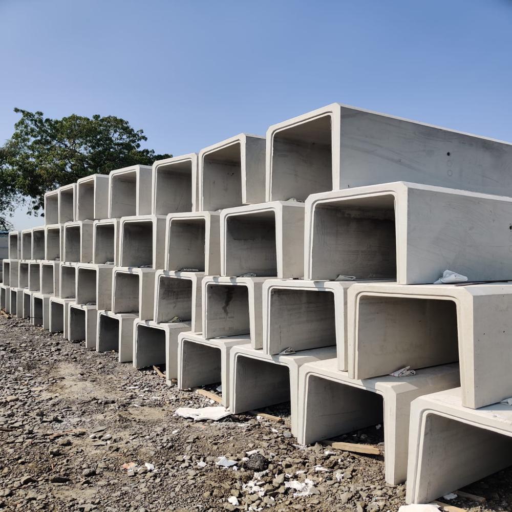 Precast RCC U Drain