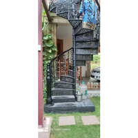 Spiral Cast Iron Staircase - Feature: Easily Assembled