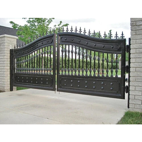 9 Feet Iron Swing Gate